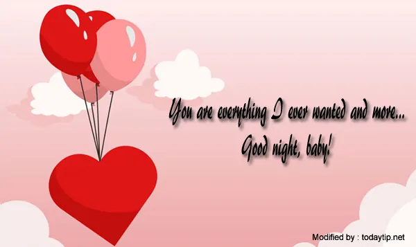 Download cute good night love messages for Messenger