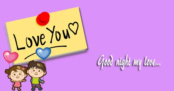 Free download good night love poems to share by Facebook