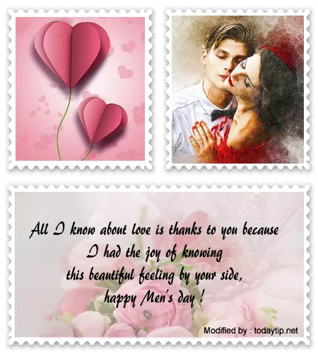 search for best sweet Mens day love wishes
