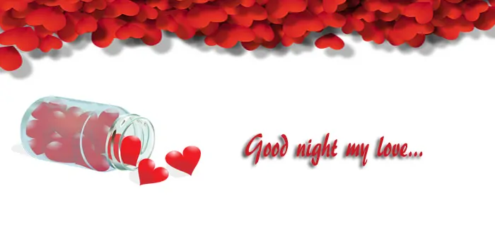 download good night love messages to send by Messenger