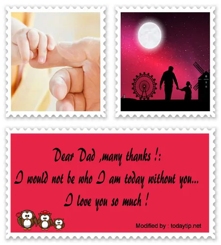 Download thank you messages for Dad.#FathersDayPhrases