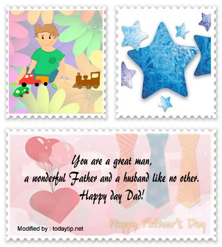 Cards with images for Father's Day for Messenger.#FathersDayGreetings