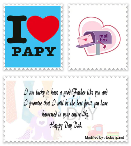 Search for sweet & original Father's Day phrases.#FathersDay