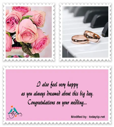 Wedding wishes:Examples of what to write in a wedding card