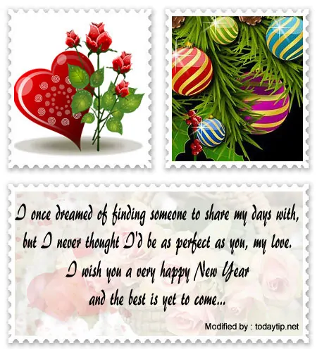 Wishing you a happy New Year darling Whatsapp messages