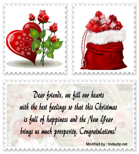 New Year card messages & wishes
