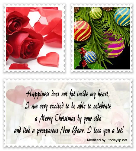 New Year sweetness love messages