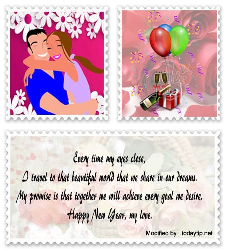Ideas of happy New Year wishes & greetings,Download romantic Happy new year wishes and messages, Get new year greeting cards for whatsapp.#NewYearGreetingsForHim,#NewYearWishesForBoyfriend,#NewYearCardsForHim