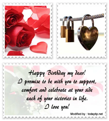 find romantic birthday wishes for girlfriend