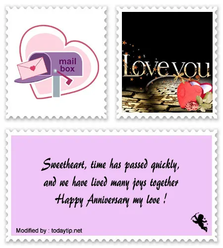 download best sweet anniversary phrases & wordings 