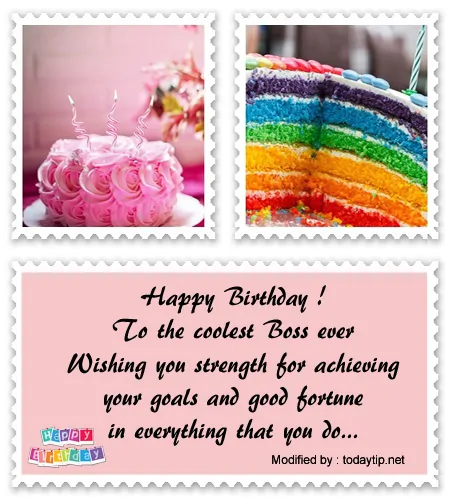download birthday greetings for your Boss