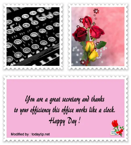 Find free Administrative Professionals & Secretary's Day wishes.#SecretarysDayMessages,#SecretarysDayPhrases