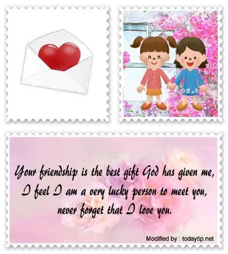 Best friend text messages & friendship messages for him and her