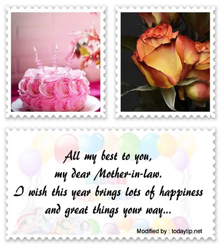 Download top birthday wishes and messages for Mother in laws