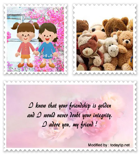 Beautiful messages of friendship to share by Messenger.#CuteFriendshipMessages