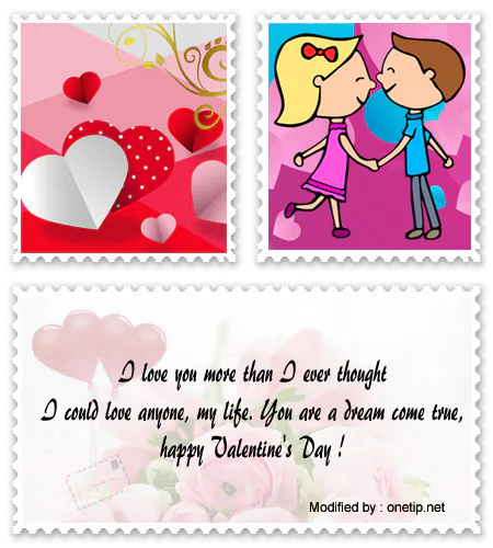 Sweet love messages for GF to make her smile on Valentine's Day.#ValentinesDayPhrases