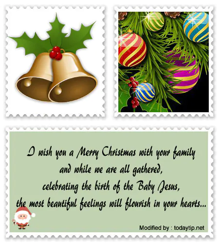 Short Merry Christmas wishes to friends and family on Whatsapp