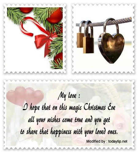 Romantic Christmas wishes for lover.#ChristmasWishesForFacebook,#ChristmasPhrasesForFacebook