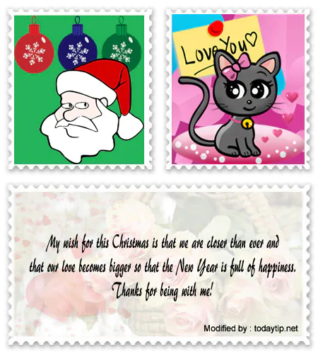 Christmas love wishes ready to copy & paste.#ChristmasQuotes
