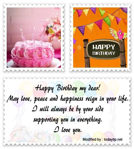Download best birthday love messages from the heart