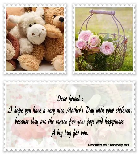 Mother's Day wishes for friends.#MothersDayTexts