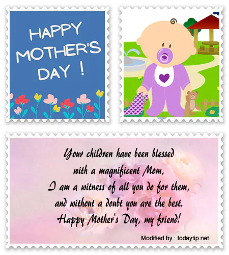 Download Mother's Day greetings for friends.#MothersDayGreetings