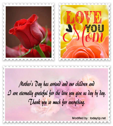 Latest new Mother's Day text messages for wife.#MothersDayLovePhrases