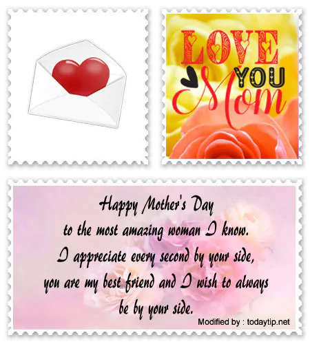 Happy Mother's Day messages for Whatsapp .#ThanksMessagesForMothersDayGreetings