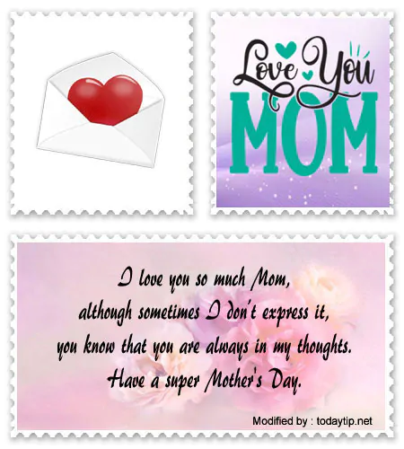 Mother's Day card messages & quotes.#MothersDayMessages