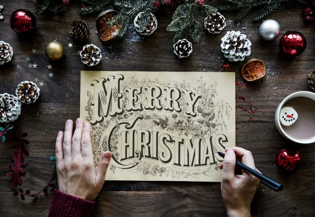 download beautiful Christmas words