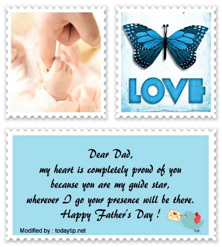 Father's Day quotes from daughter.#HappyFathersDayGreetings