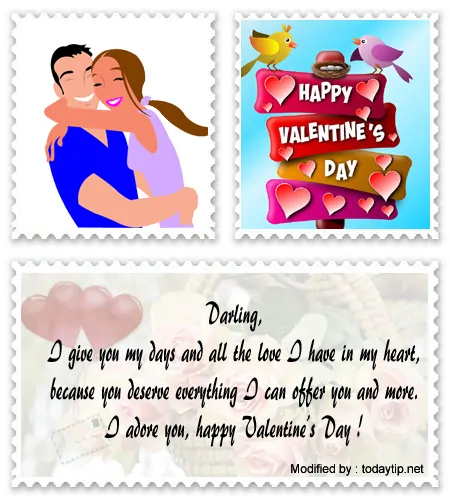 Sweet & romantic Valentine's messages for girlfriend for Whatsapp.#ValentinesDayMessages