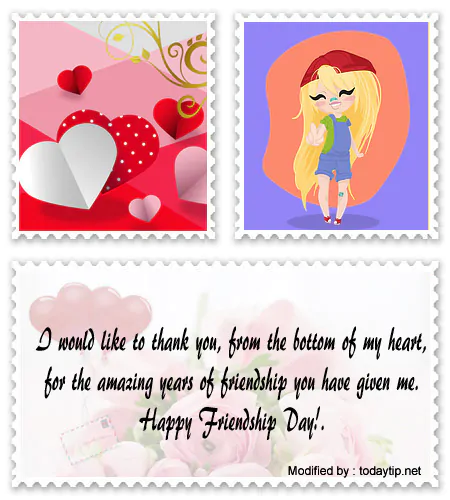Best emotional friendship messages and quotes to share by Whatsapp.#ValentinesDayFriendshipMessages,#ValentinesDayFriendshipPhrases,#ValentinesDayCards