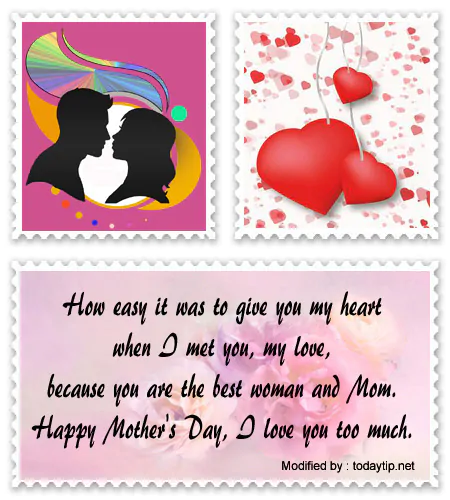Sweet phrases I love you my heaven, Happy Mom’s Day.#MothersDayMessages,#MothersDayQuotes,#MothersDayGreetings,#MothersDayWishes