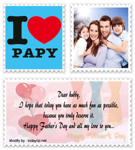 Congratulations my love wordings for Father's Day.#LoveFathersDayCards