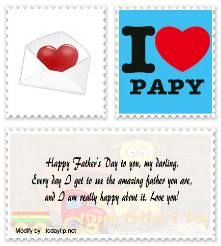 Find best romantic best Father's Day cards.#LoveFathersDayMessages
