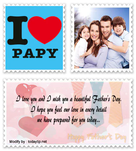 Congratulations my love wordings for Father's Day.#LoveFathersDayCards