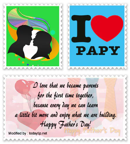 Congratulations my love wordings for Father's Day.#FathersDayCards