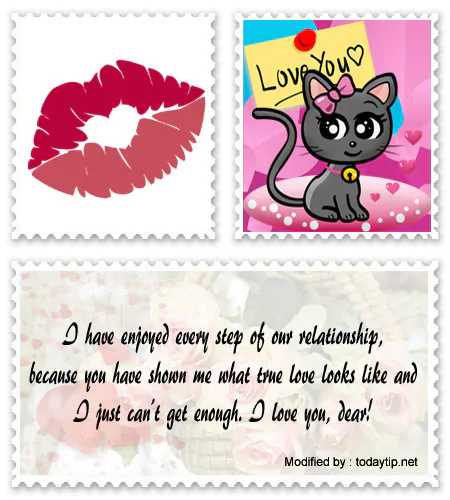 Best tender love thoughts & messages for Boyfriend.#RomanticLovePhrases