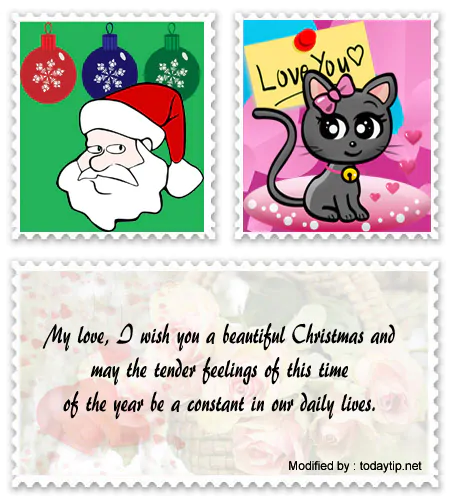 Merry Christmas wishes and short Christmas messages for lovers.#RomanticChristmasWishes