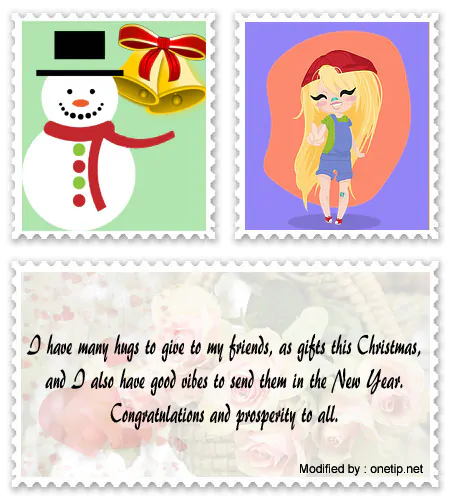 Christmas card messages & wishes.#ChristmasGreetingsForFriends
