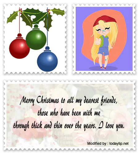 Christmas phrases for Facebook friends.#ChristmasGreetingsForFriends