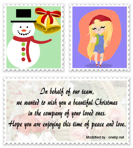 Christmas wishes ready to copy & paste for coworkers.#ChristmasGreetingsForCoworkers