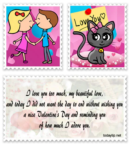 February 14th romantic messages.#ValentinesDayRomanticPhrases