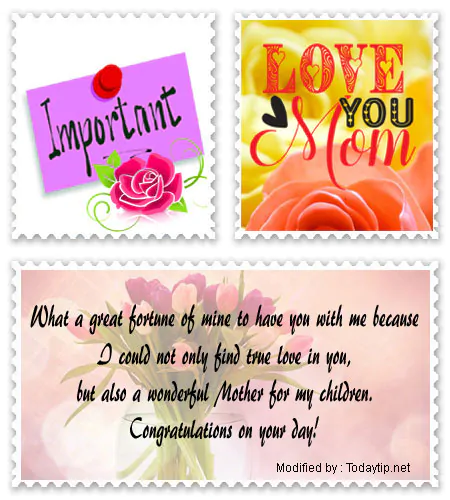 Mother's Day card messages & quotes.#MothersDayQuotes