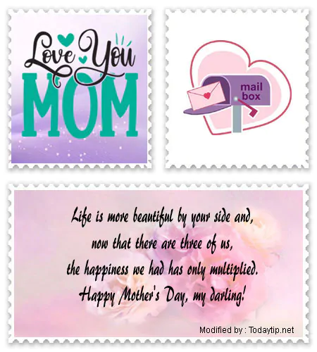 Sweet phrases I love you my heaven.#MothersDayQuotes