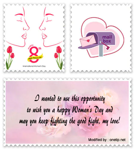 Get Women's Day Wishes , messages and quotes.#WomesDayLovePhrases 