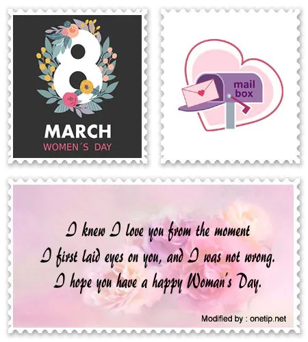 Best romantic Women's Day WhatsApp messages for girlfriend.#WomesDayLovePhrases