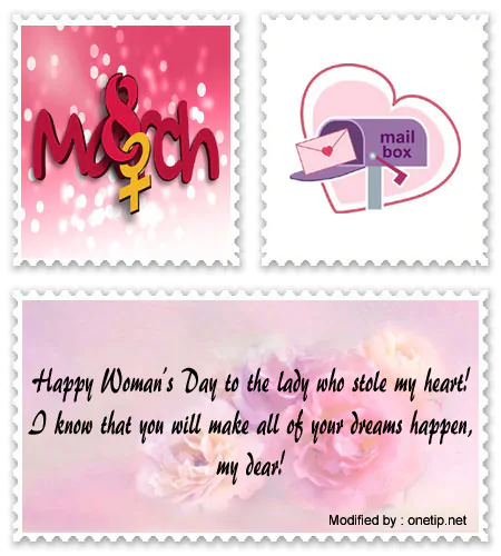 Download best Happy Women's Day love messages with pictures for girlfriend.#WomesDayLovePhrases