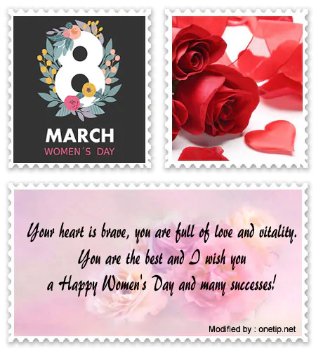 Find sweet Women's Day love wordings for my girlfriend Whatsapp.#RomanticPhrasesForMarch8Th